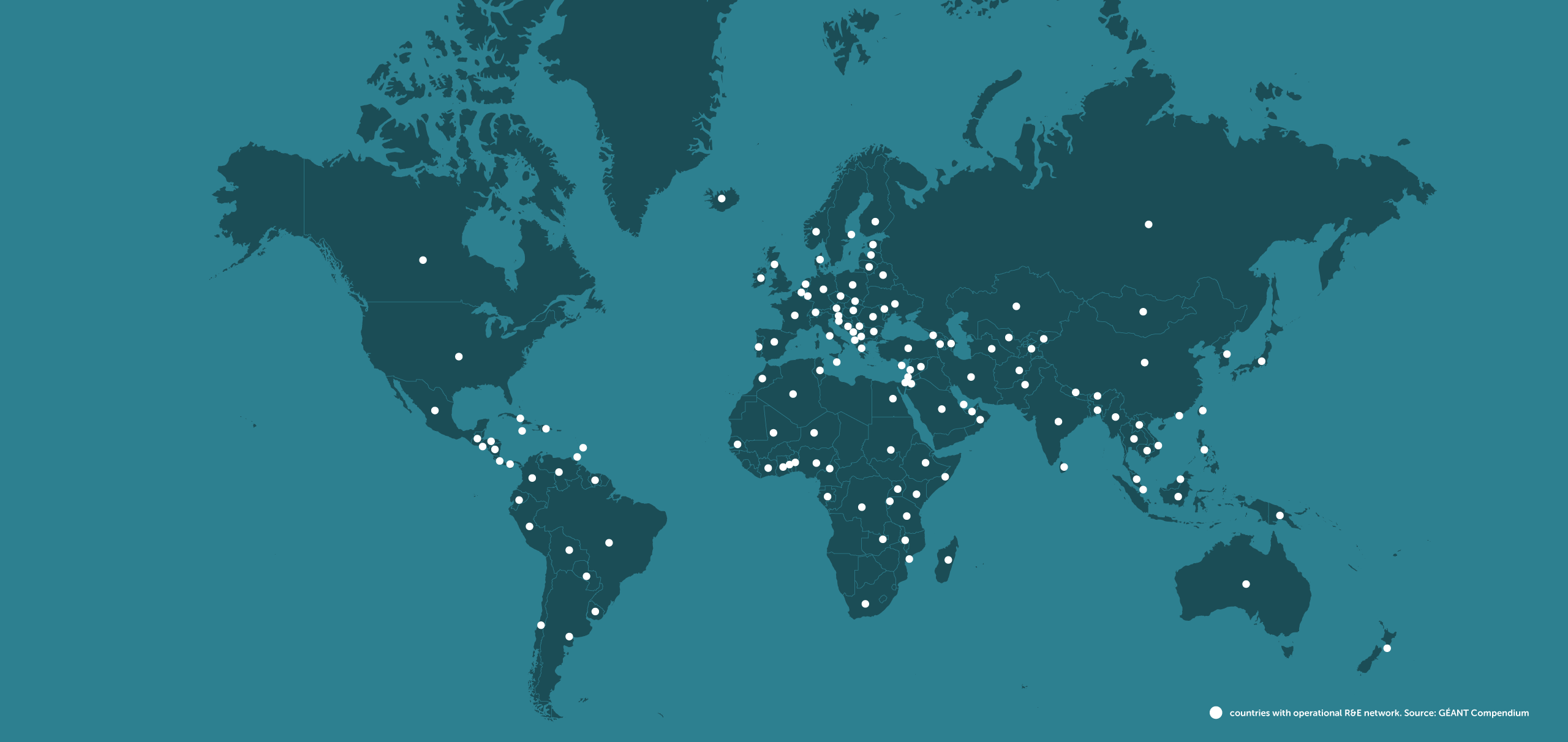 NRENs-World-Map