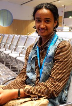 Helina Emeru, chief technology officer of Ethiopian research and education network (EthERnet).
