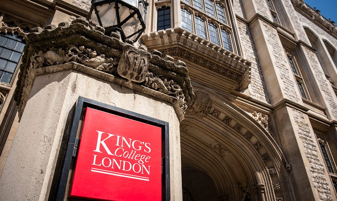 Kings College London facade